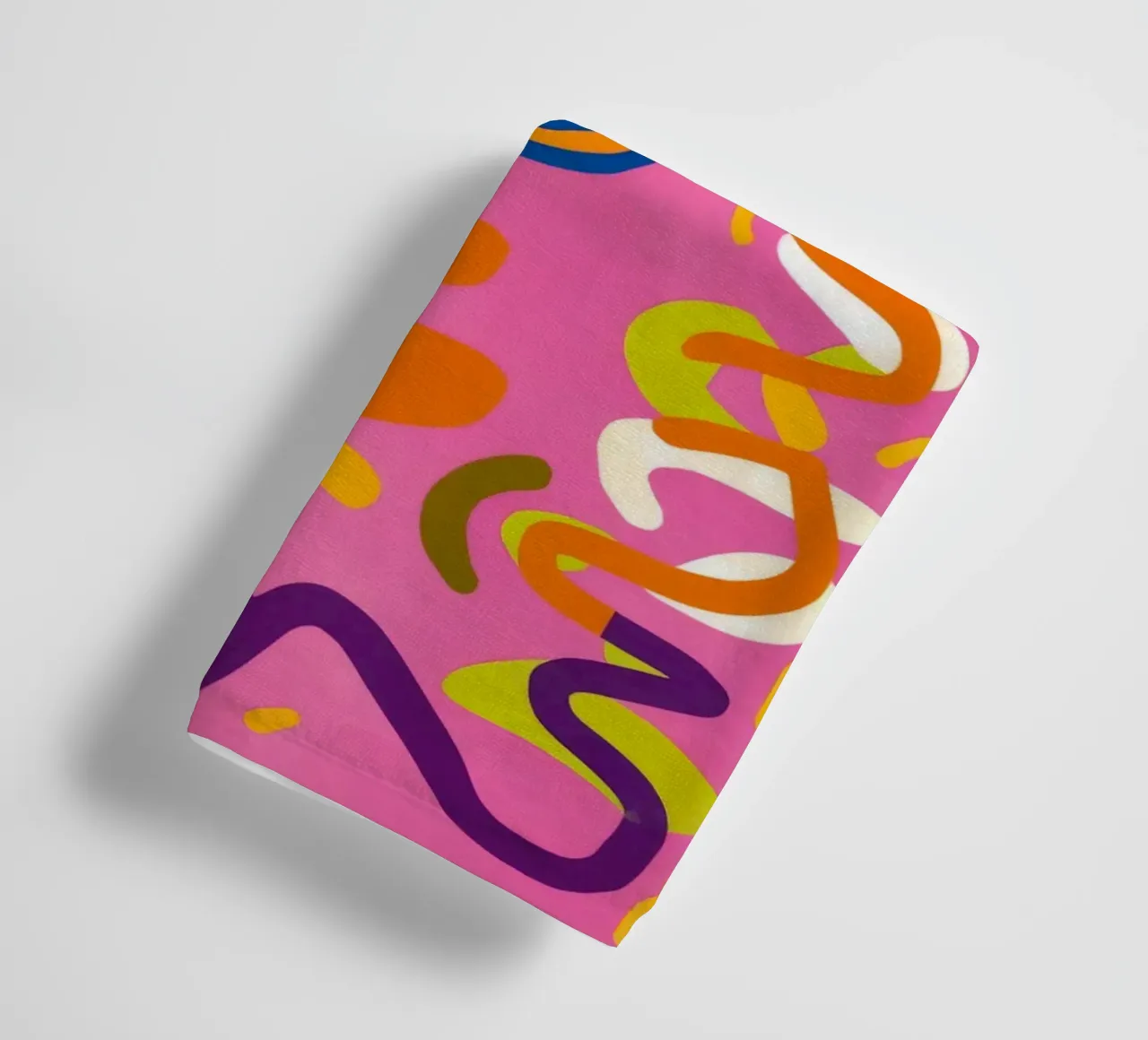 Speelse Krabbel Symfonie badhanddoek van Pake Nebula