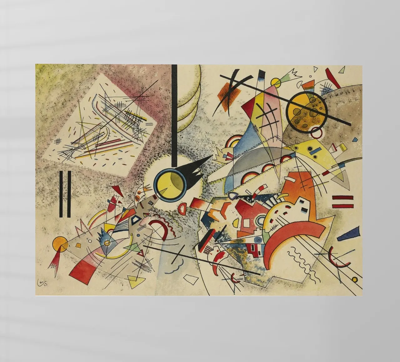Wassily Kandinsky pellicola backlit da Maegan