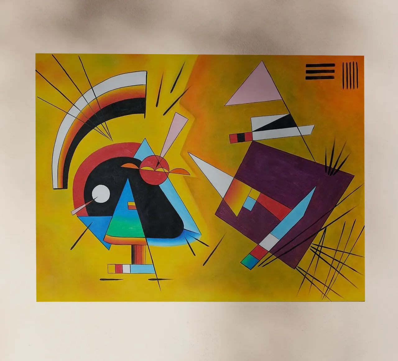 Wassily Kandinsky pellicola backlit da Maegan