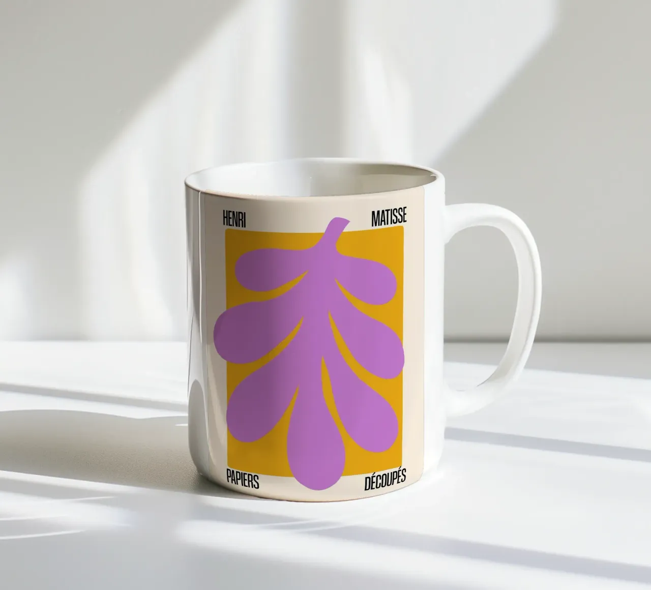 Maree astratte tazza in ceramica da SMPLE