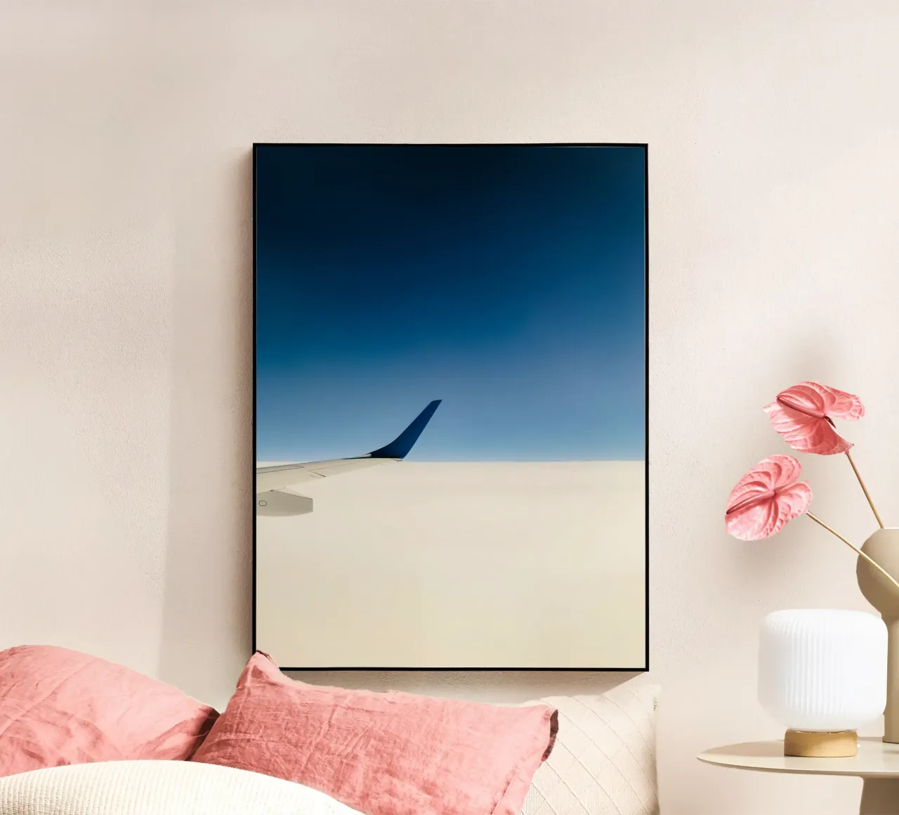 airplane clouds plexiglass da Bleu