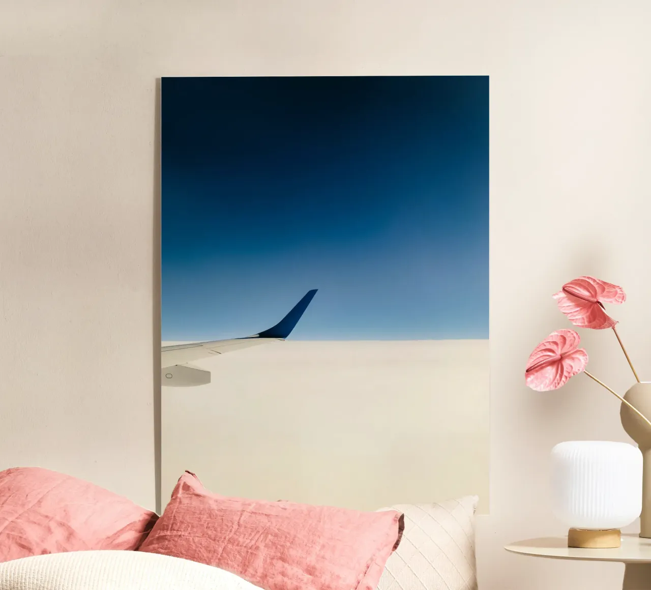 airplane clouds plexiglass da Bleu