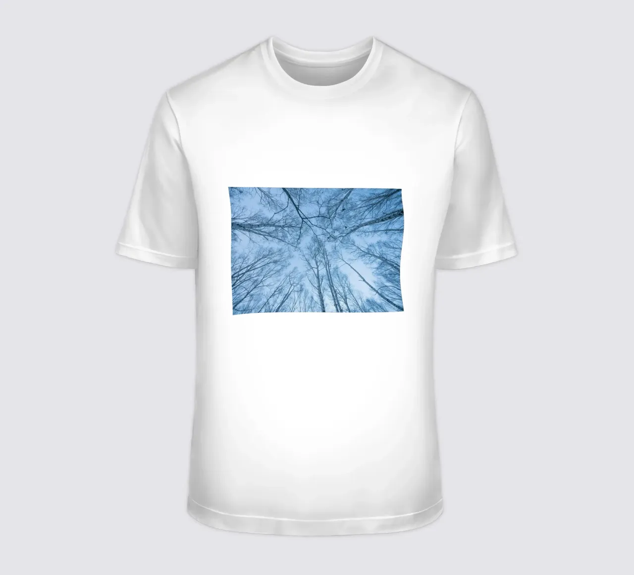 branches sky forest t-shirt by Bleu