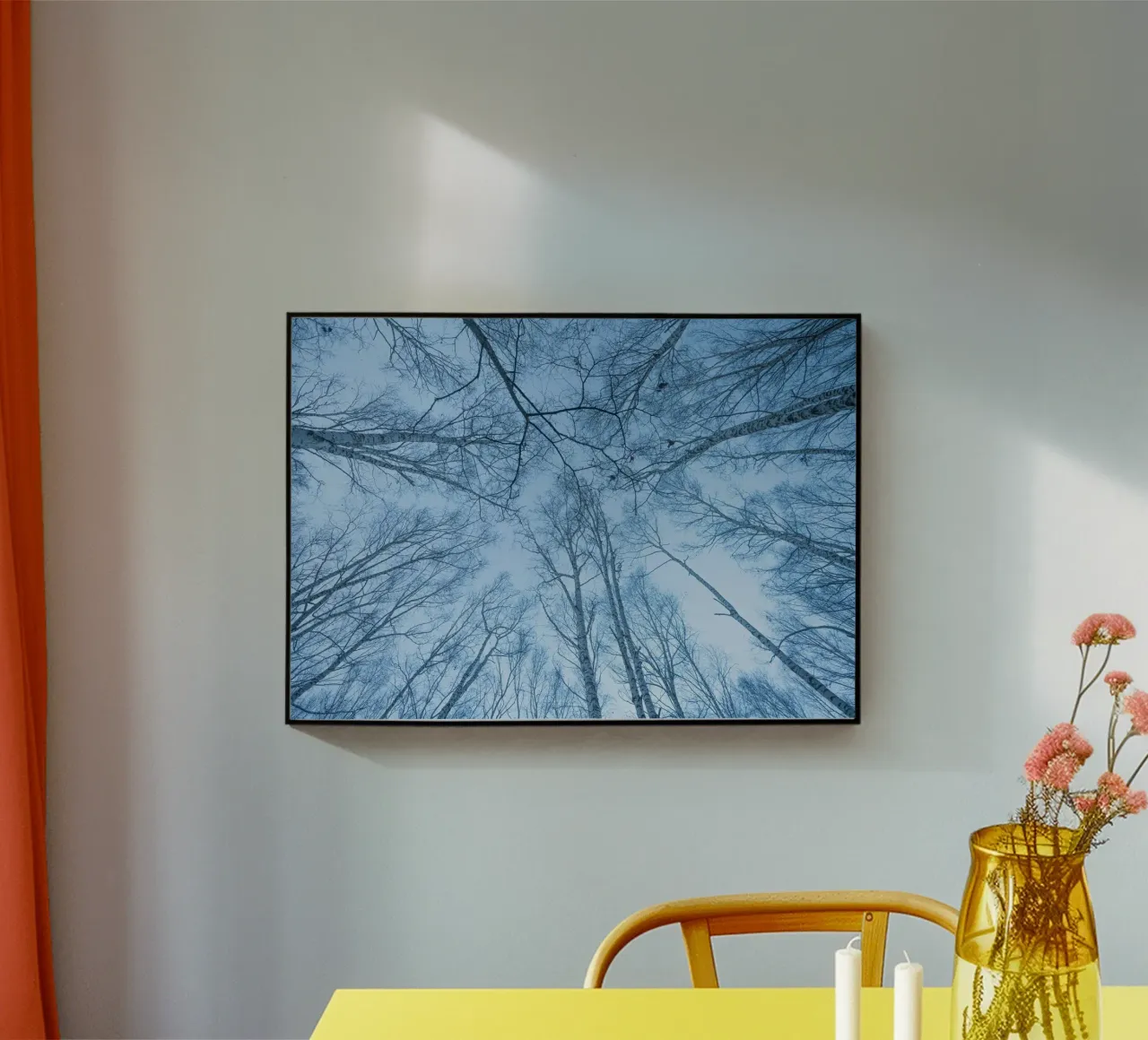 rami cielo foresta plexiglass da Bleu