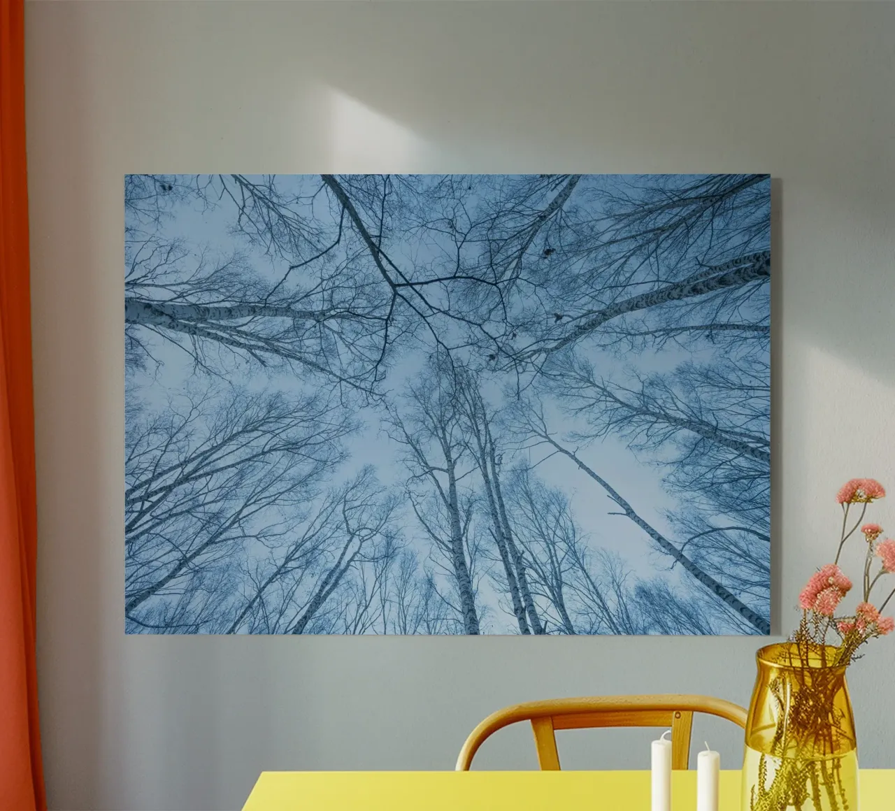 rami cielo foresta plexiglass da Bleu