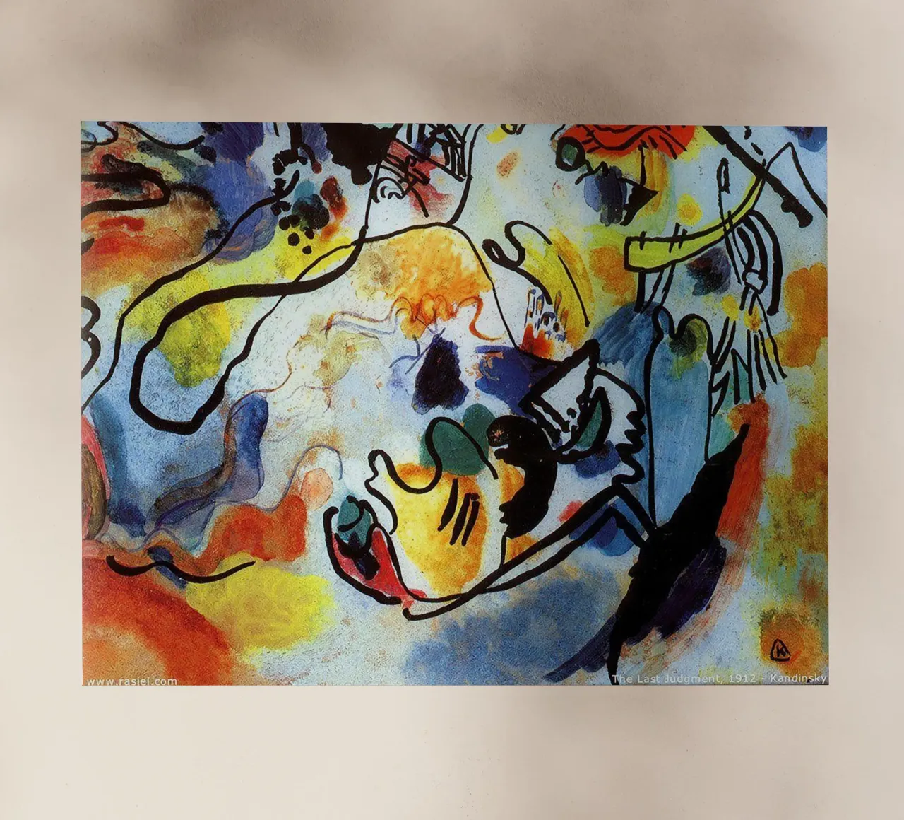 Wassily Kandinsky pellicola backlit da Maegan