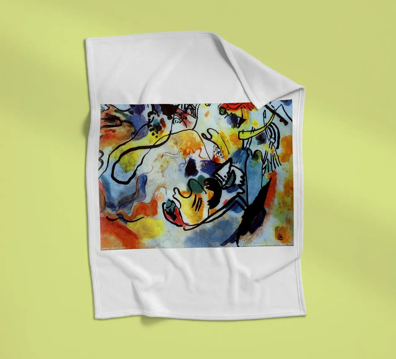 Wassily Kandinsky coperta in pile da Maegan