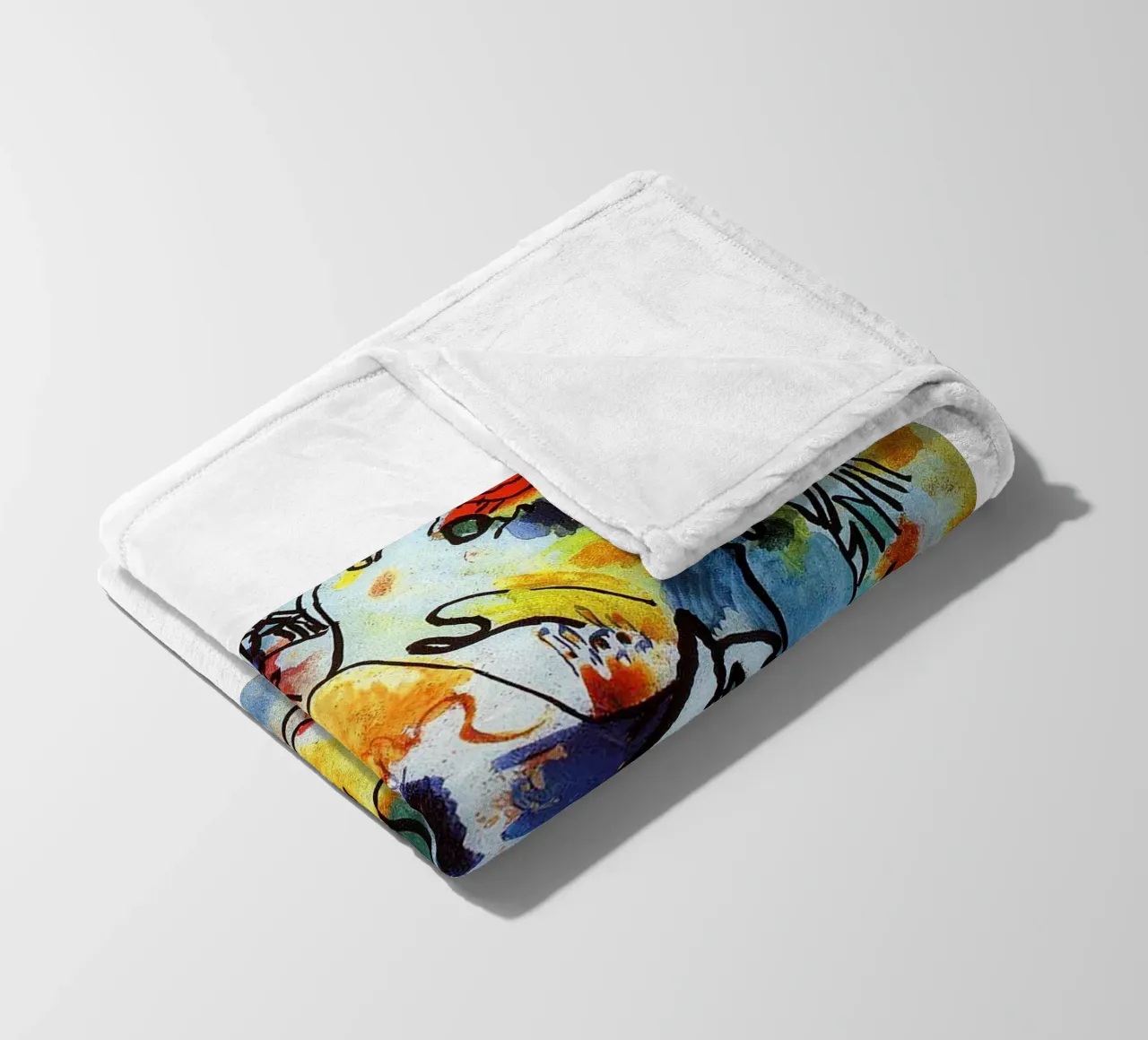 Wassily Kandinsky coperta in pile da Maegan