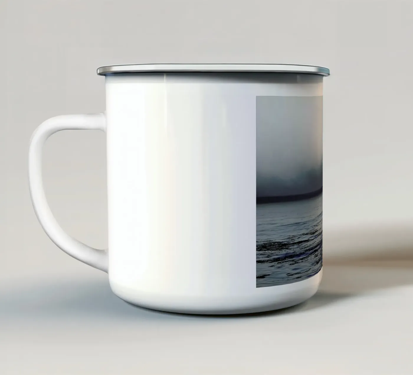 PC2 enamel mug by Marc Gruninger