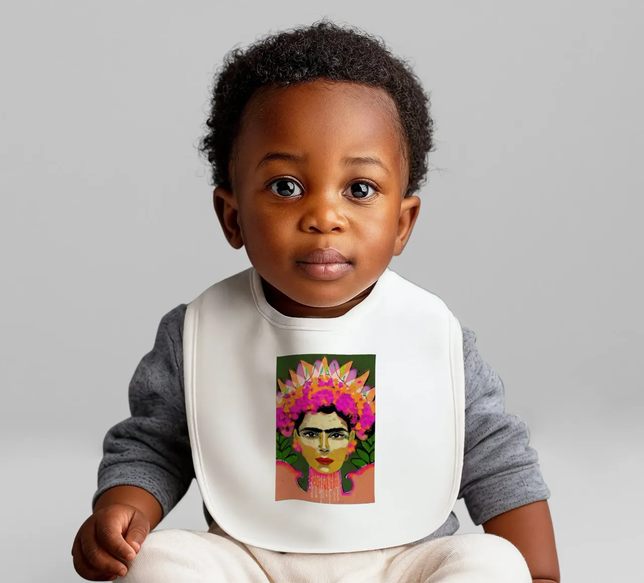 The Sense of Colors bavaglino da treechild
