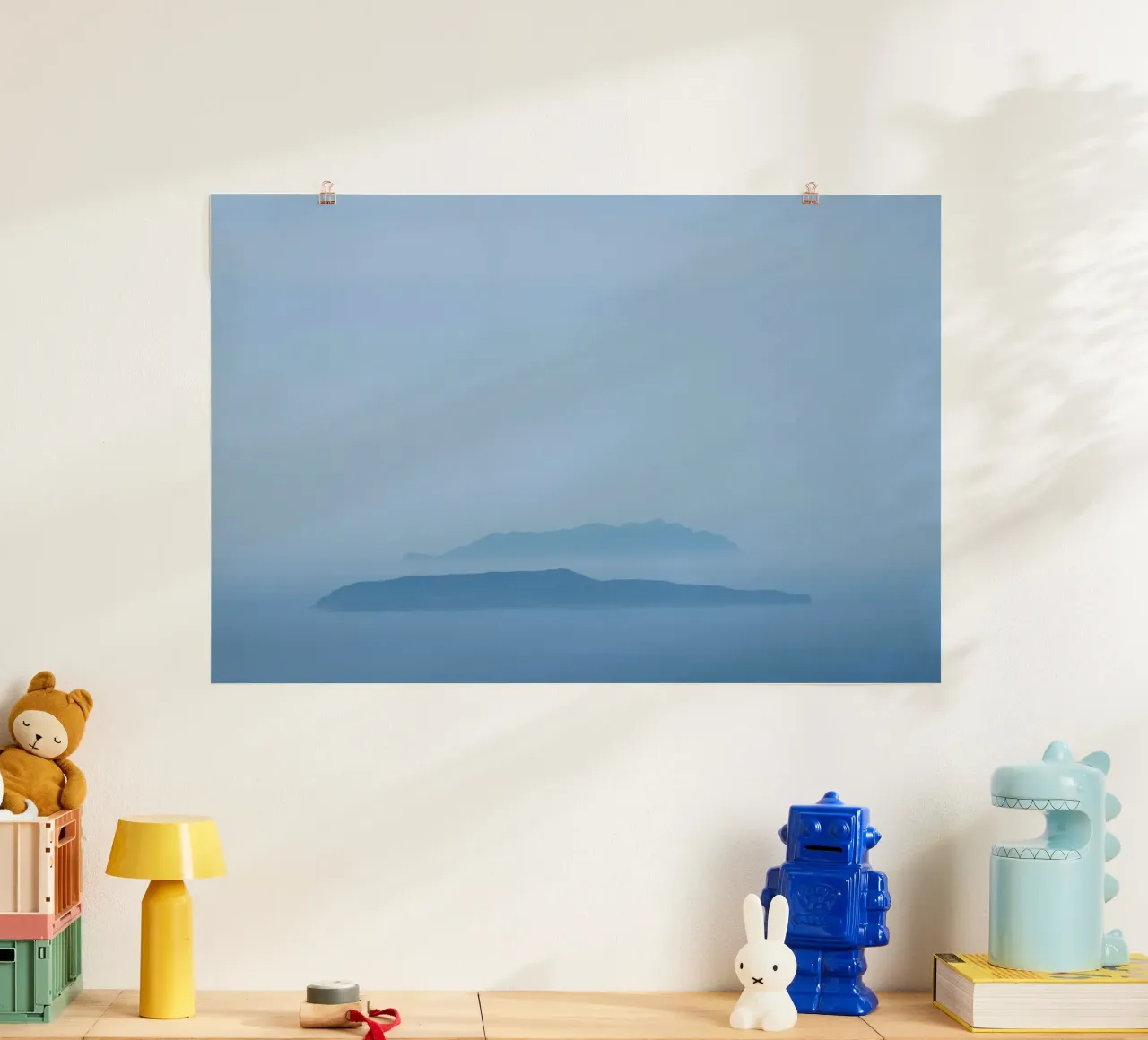 orizzonte dell'isola carta hahnemühle da Bleu