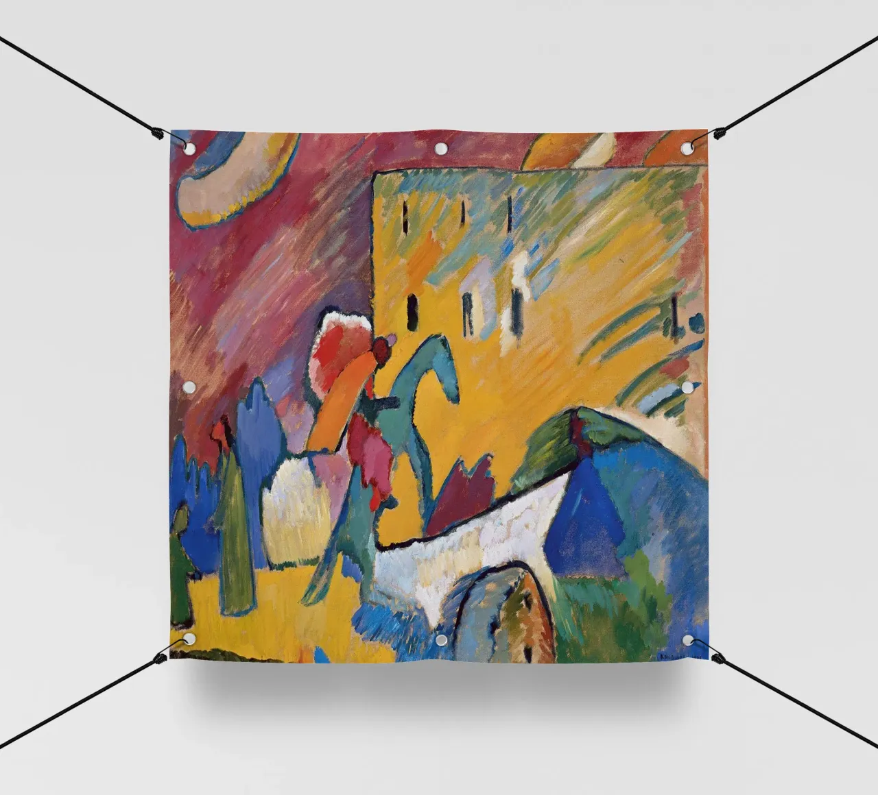 Wassily Kandinsky telo in pvc da Maegan