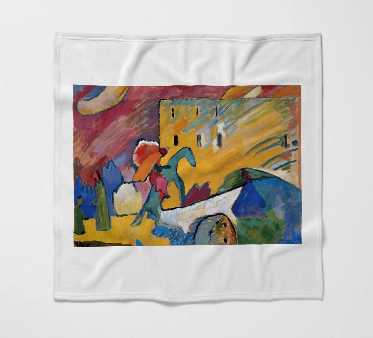 Wassily Kandinsky coperta in pile da Maegan