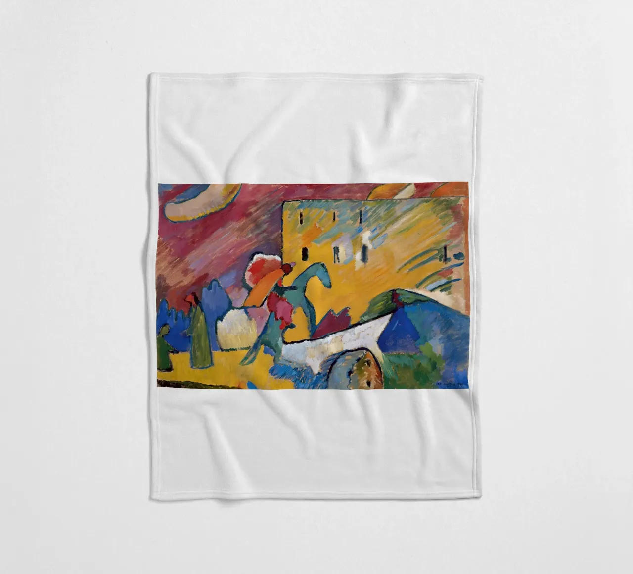 Wassily Kandinsky coperta in pile da Maegan