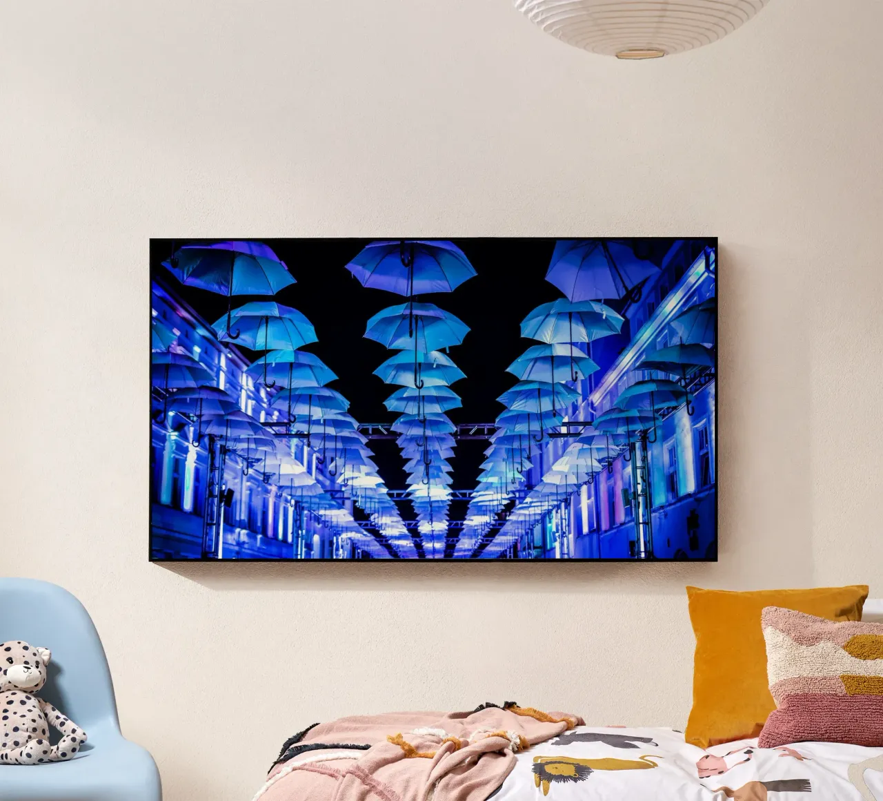 ombrelli installati plexiglass da Bleu