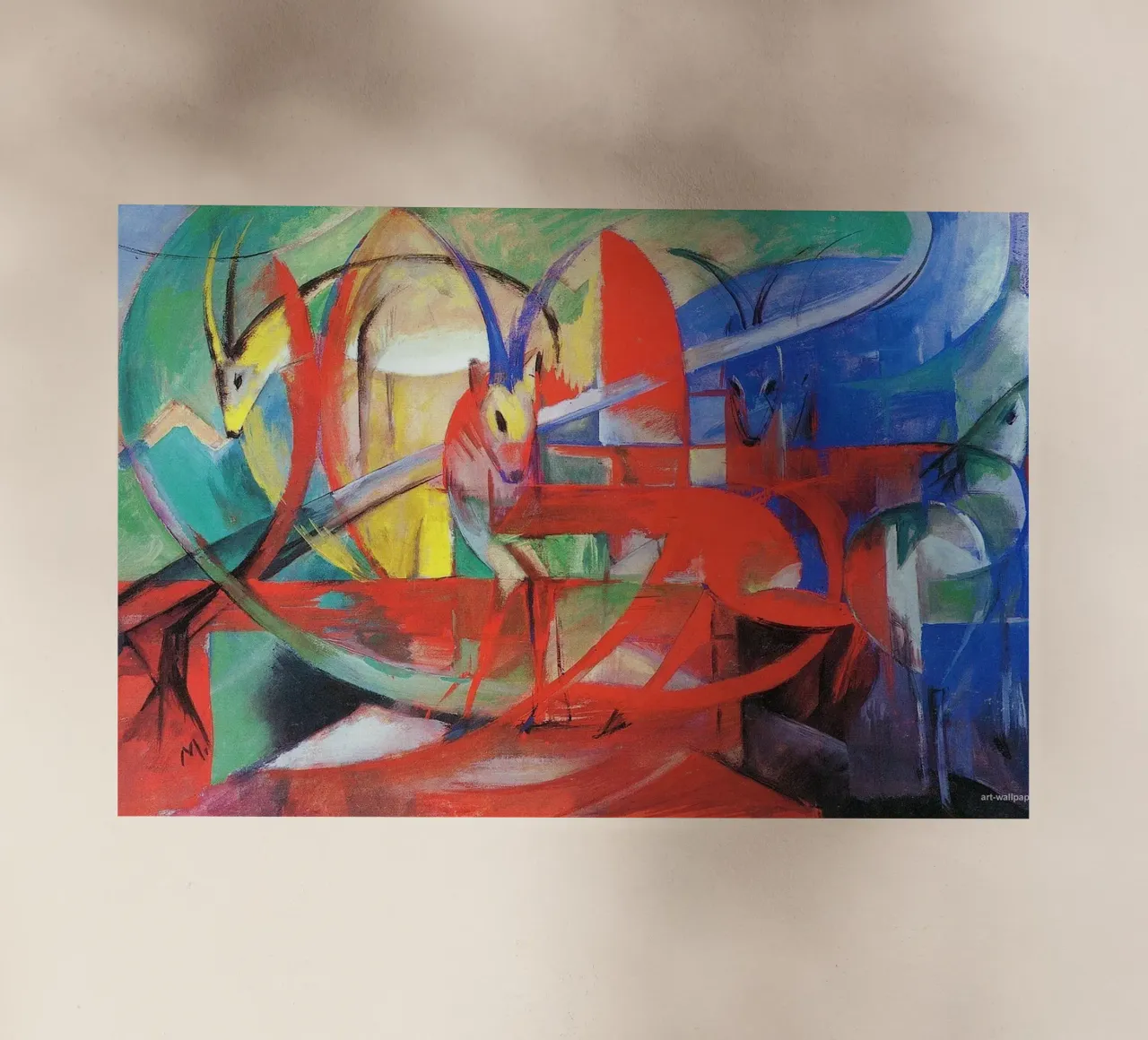 Wassily Kandinsky pellicola backlit da Maegan