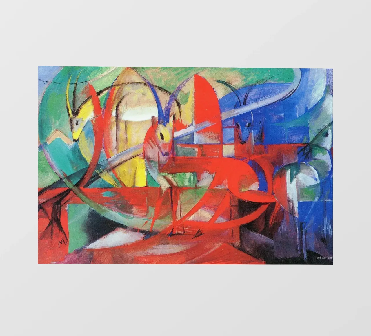 Wassily Kandinsky pellicola backlit da Maegan