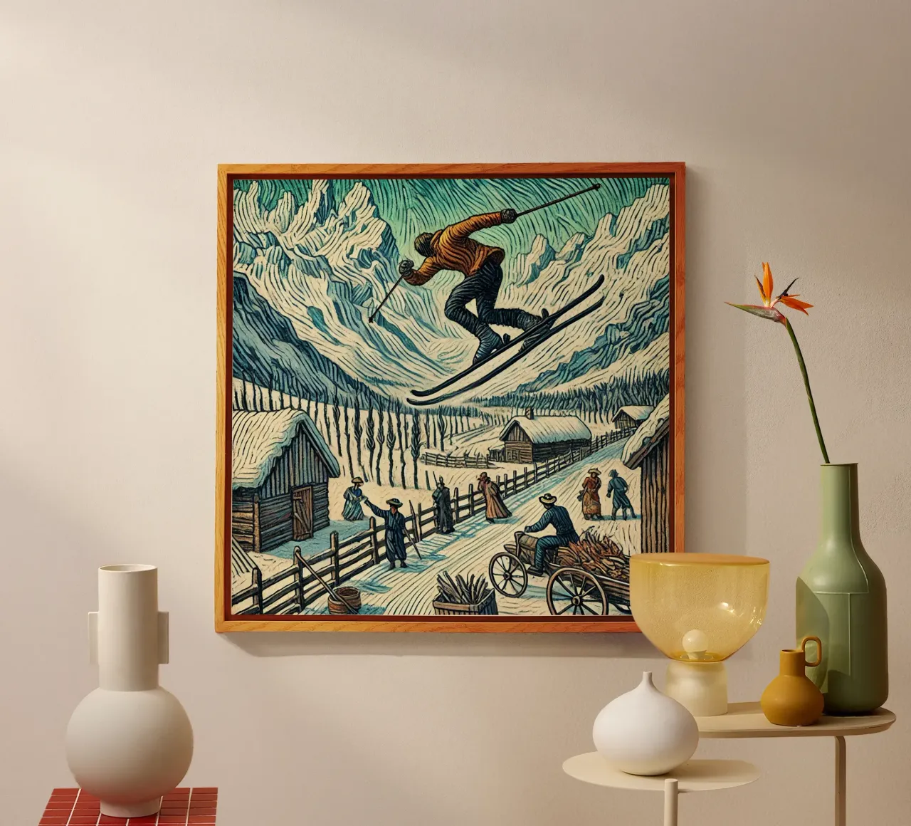 Alpine Bold Jump plexiglass da Vintage Van Gogh