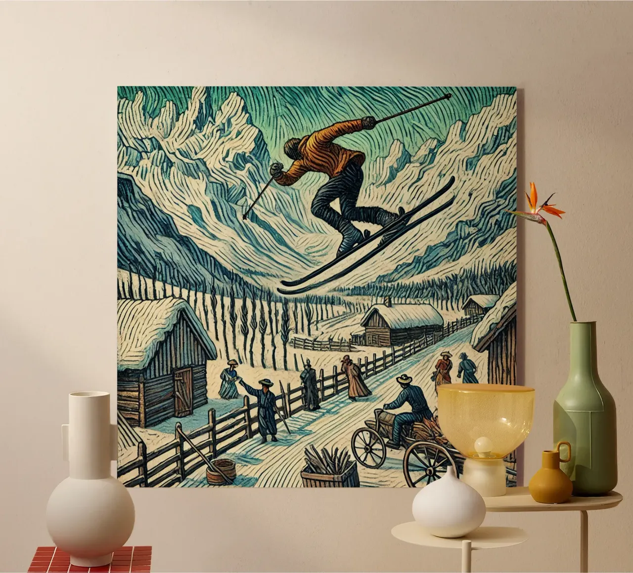 Alpine Bold Jump plexiglass da Vintage Van Gogh