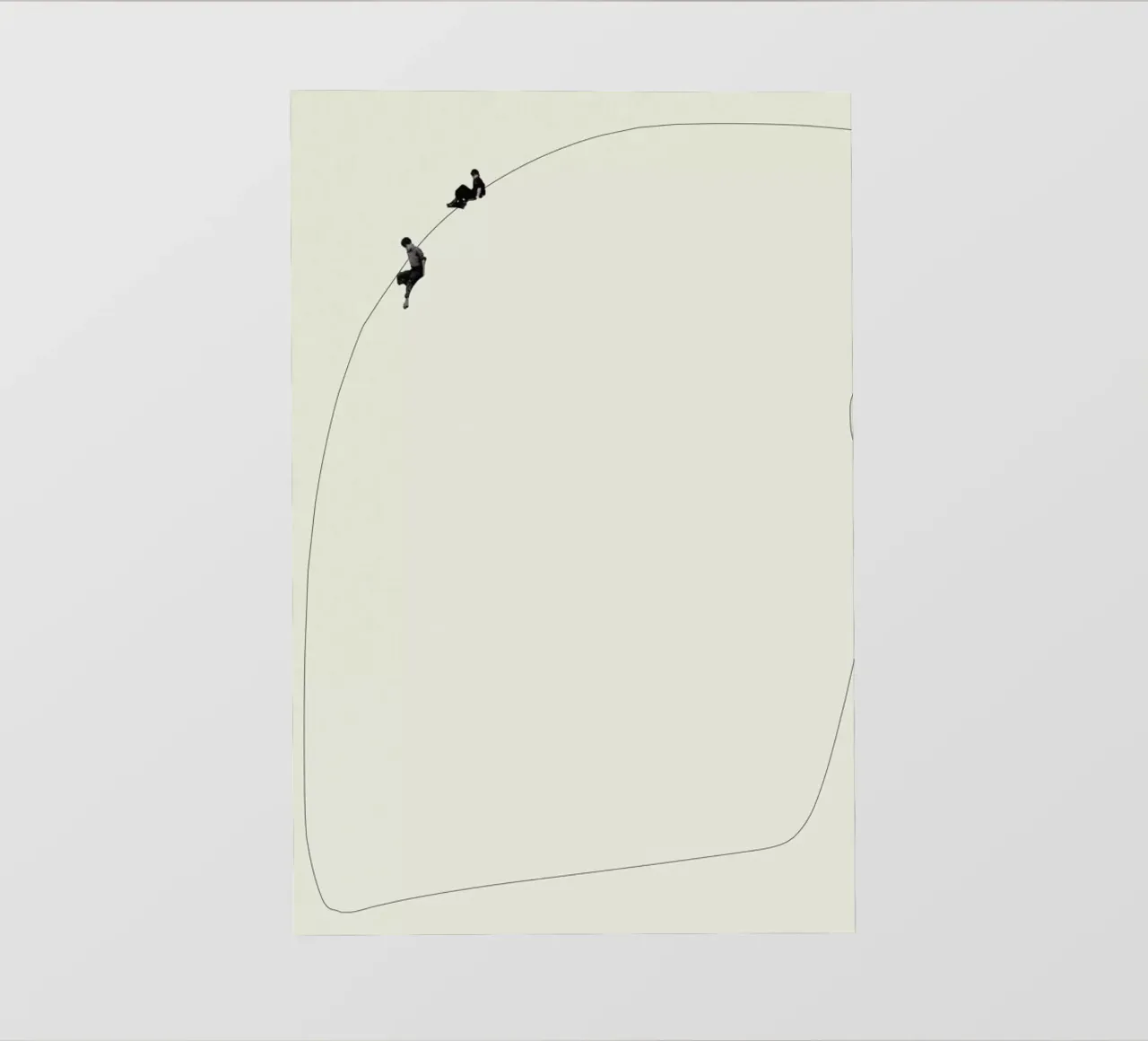 Daredevils PVC Plane von Maarten Léon