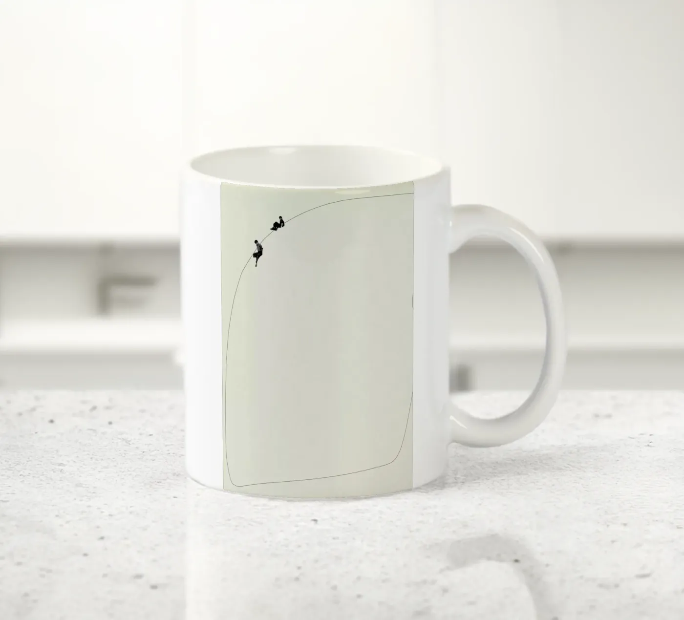 Daredevils keramische mok van Maarten Léon