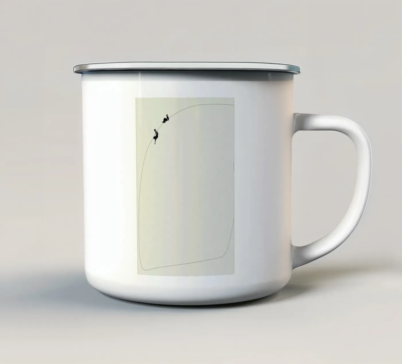Daredevils mug en émail de Maarten Léon