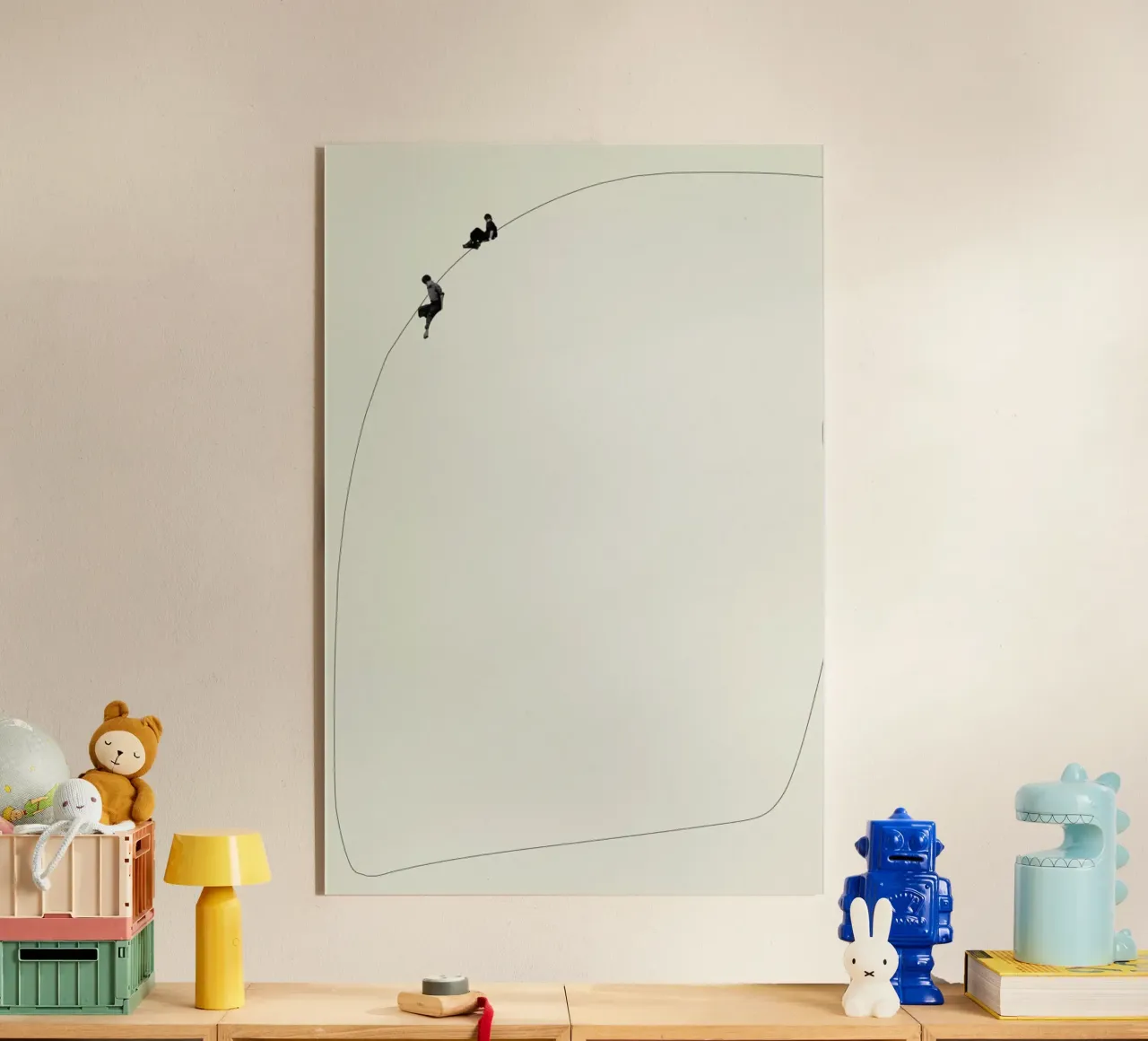 Daredevils acryl van Maarten Léon