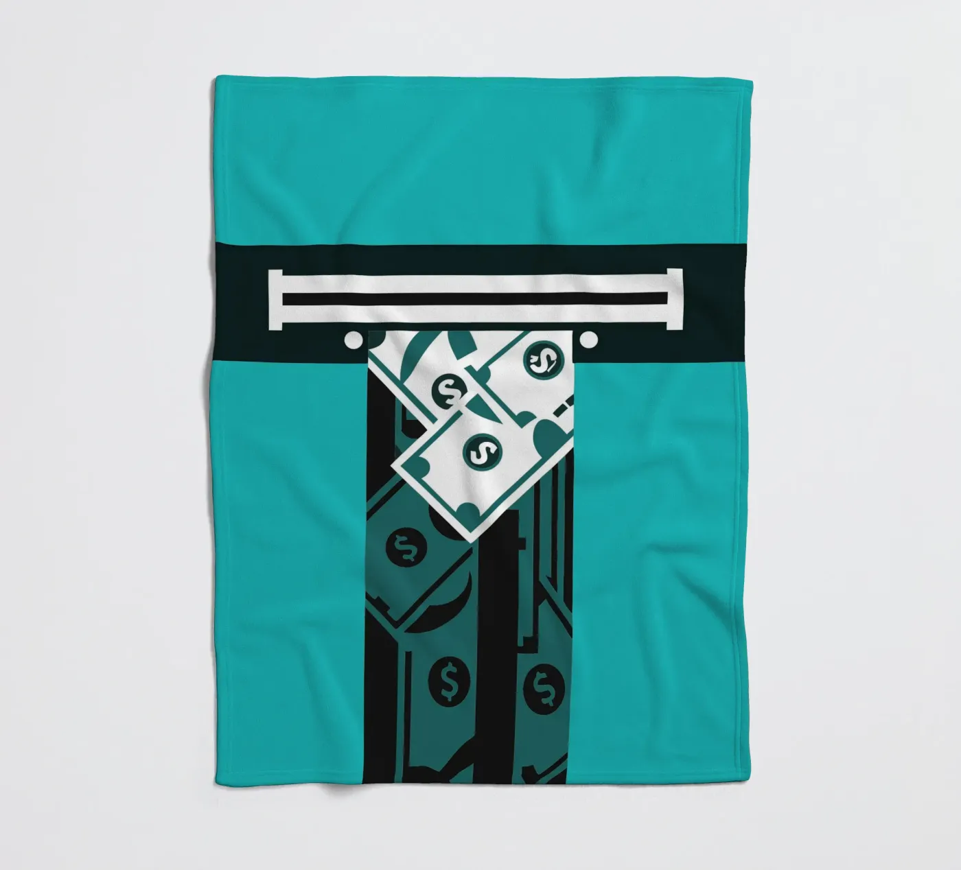 Geld fleecedeken van LOOK DIFFERENT