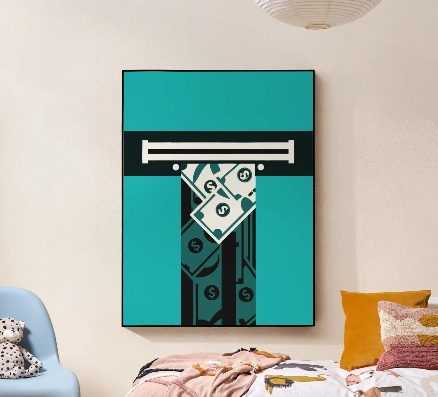 Money plexiglas de LOOK DIFFERENT