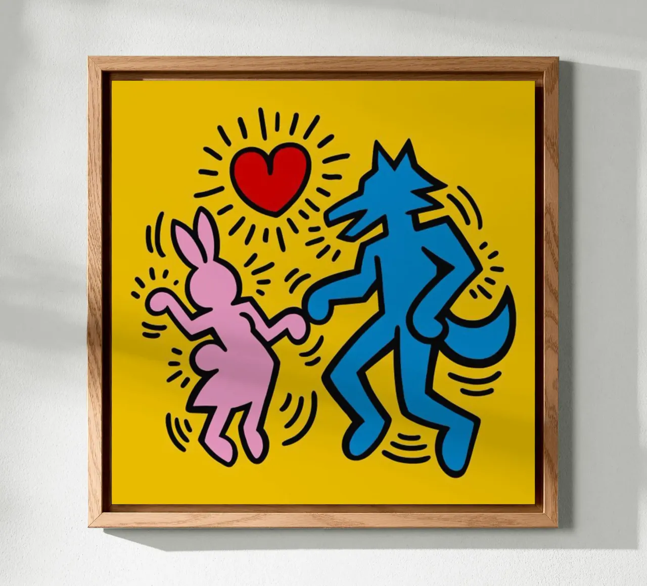 KH - Lupo e cucciolo alluminio dibond da SRI WEDARI GALLERY