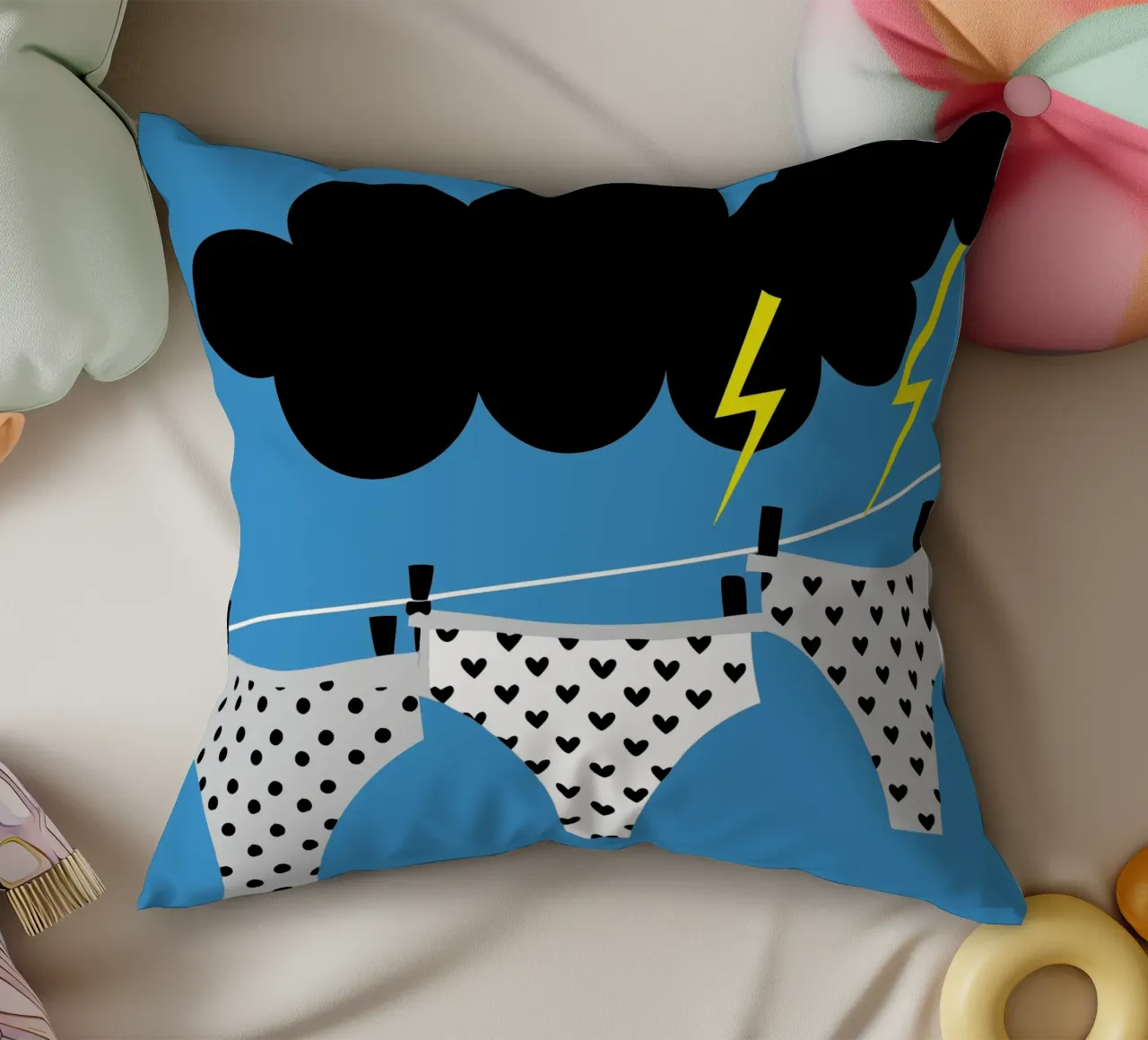 Asciugatura della biancheria intima cuscino da LOOK DIFFERENT