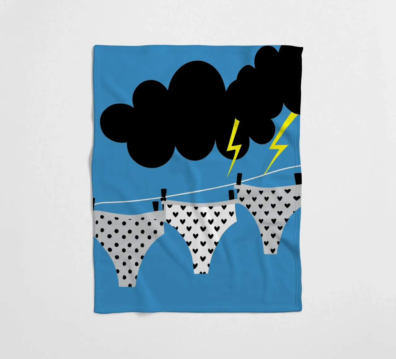 Asciugatura della biancheria intima coperta in pile da LOOK DIFFERENT