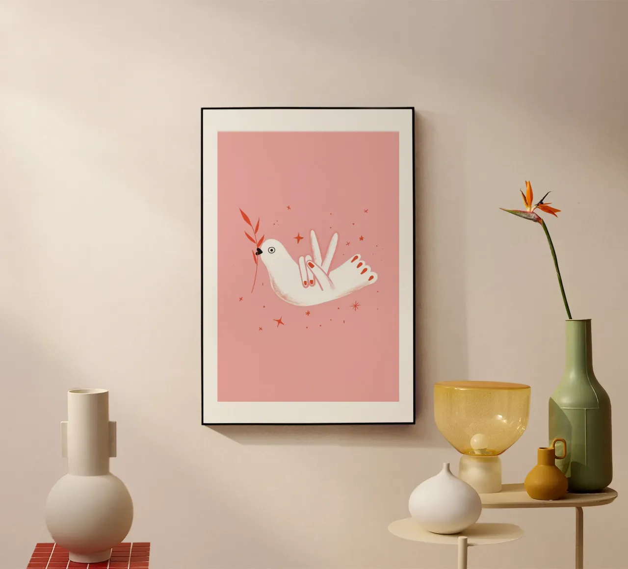 Peace plexiglass da fraeuleinvonfuchs