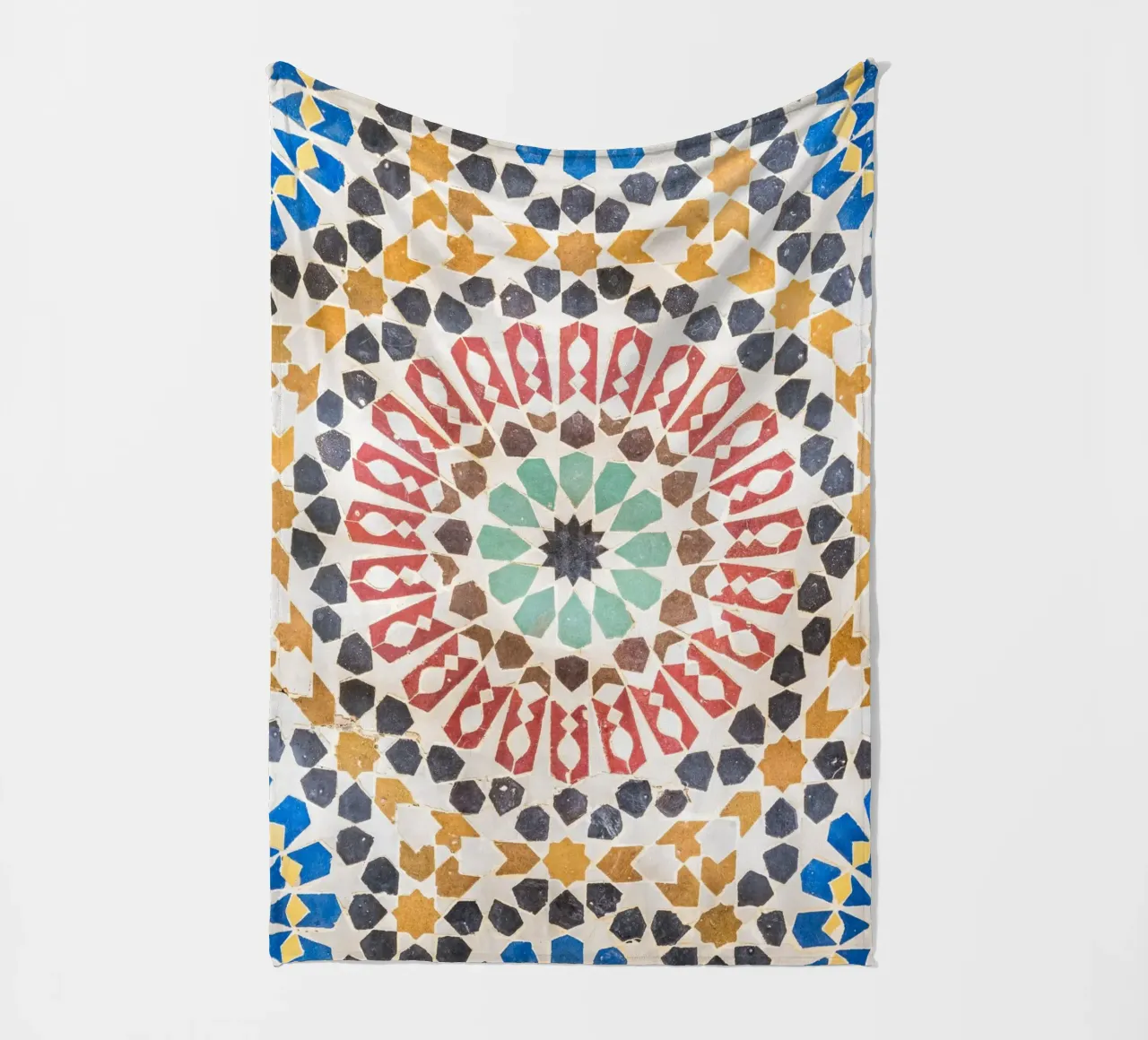 Art of Moroccan tiles coperta in pile da photolovers