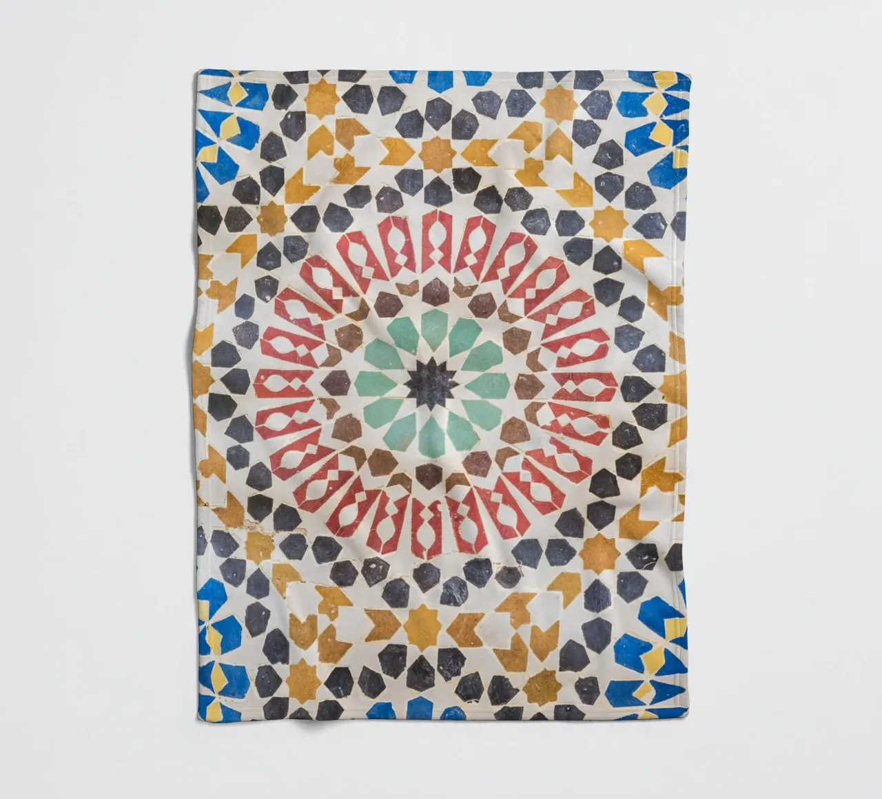Art of Moroccan tiles coperta in pile da photolovers