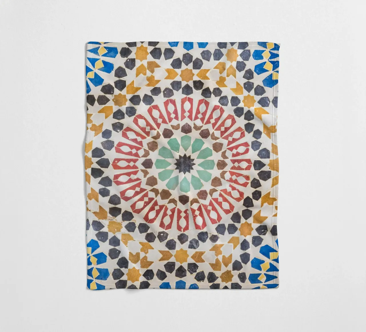 Art of Moroccan tiles coperta in pile da photolovers