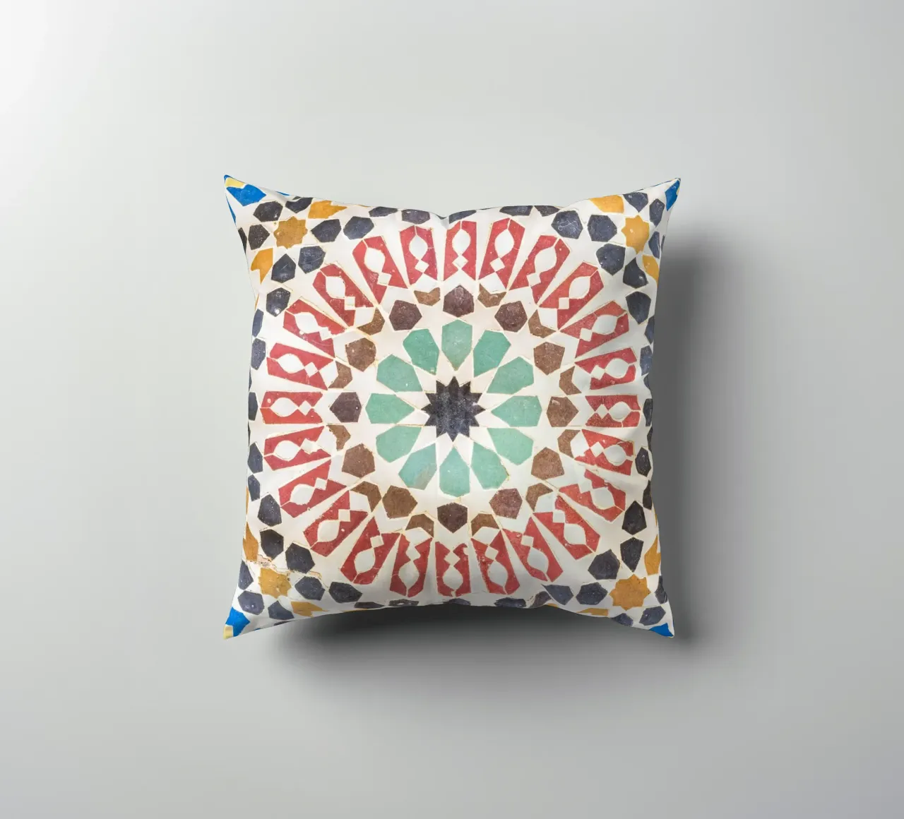 Art of Moroccan tiles cuscino da photolovers