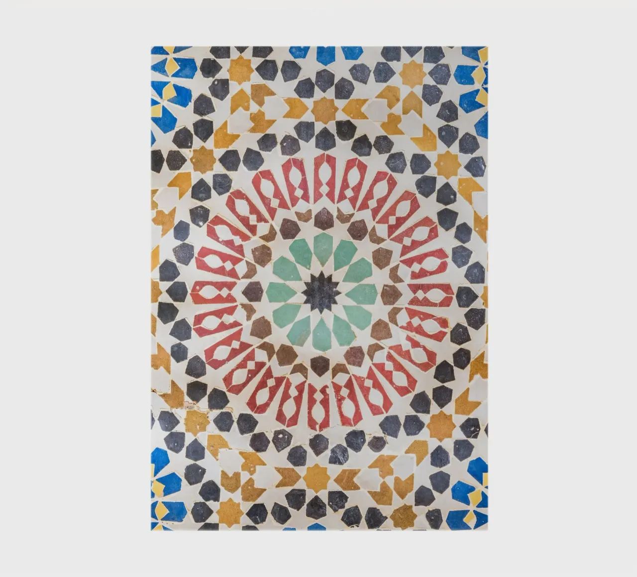 Art of Moroccan tiles notebook by photolovers