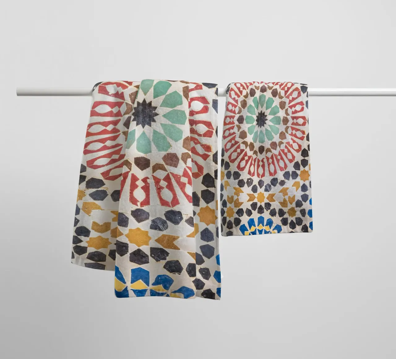 Art of Moroccan tiles asciugamano da bagno da photolovers