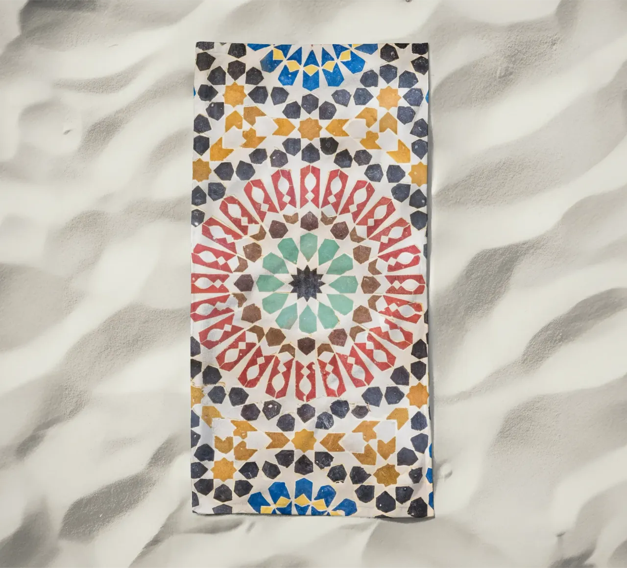 Art of Moroccan tiles telo mare da photolovers