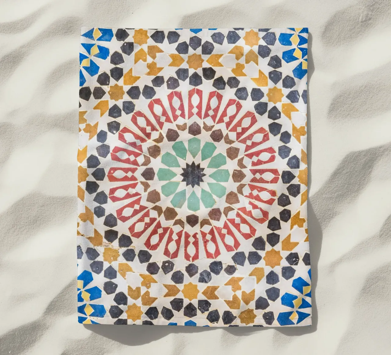 Art of Moroccan tiles telo mare da photolovers