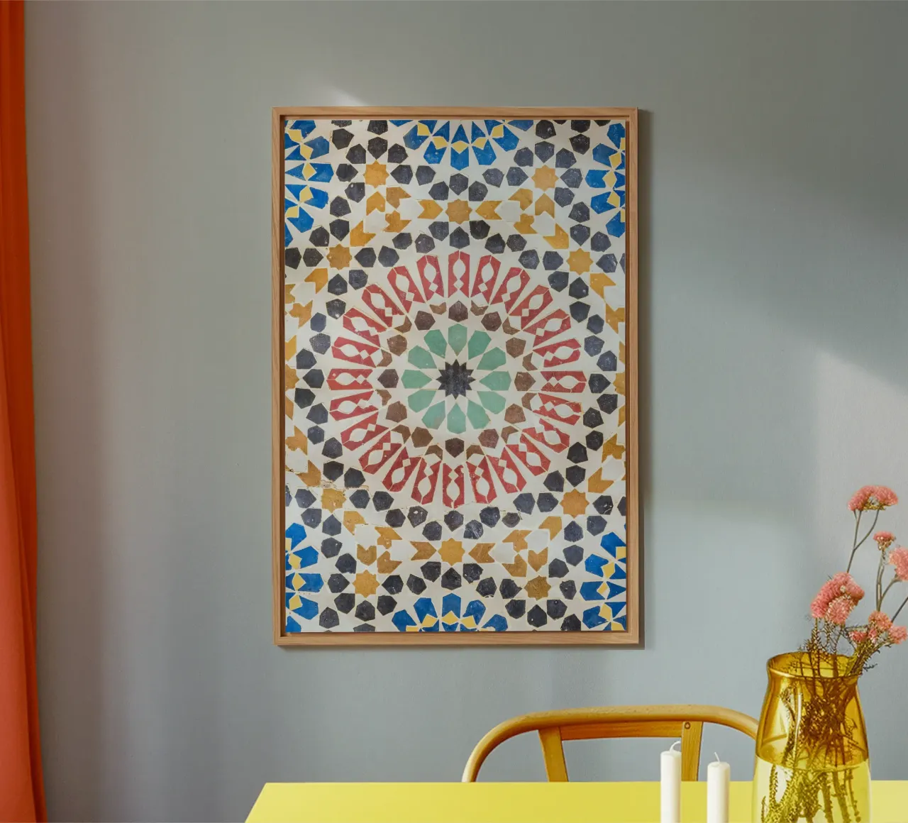 Art of Moroccan tiles alluminio dibond da photolovers