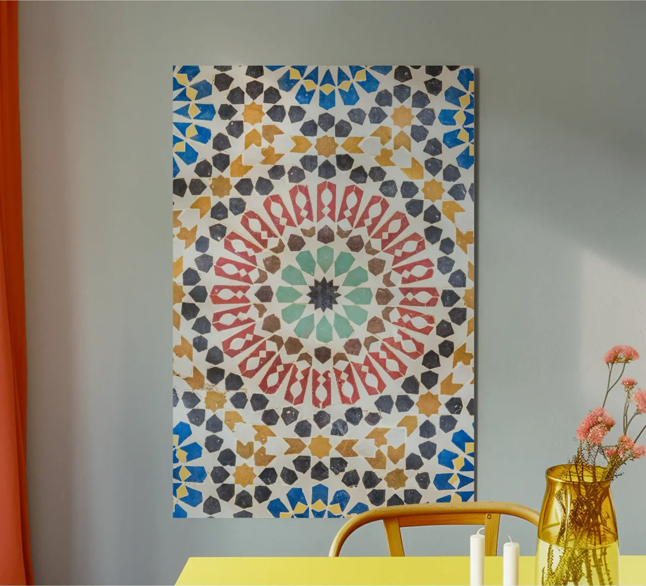 Art of Moroccan tiles alluminio dibond da photolovers