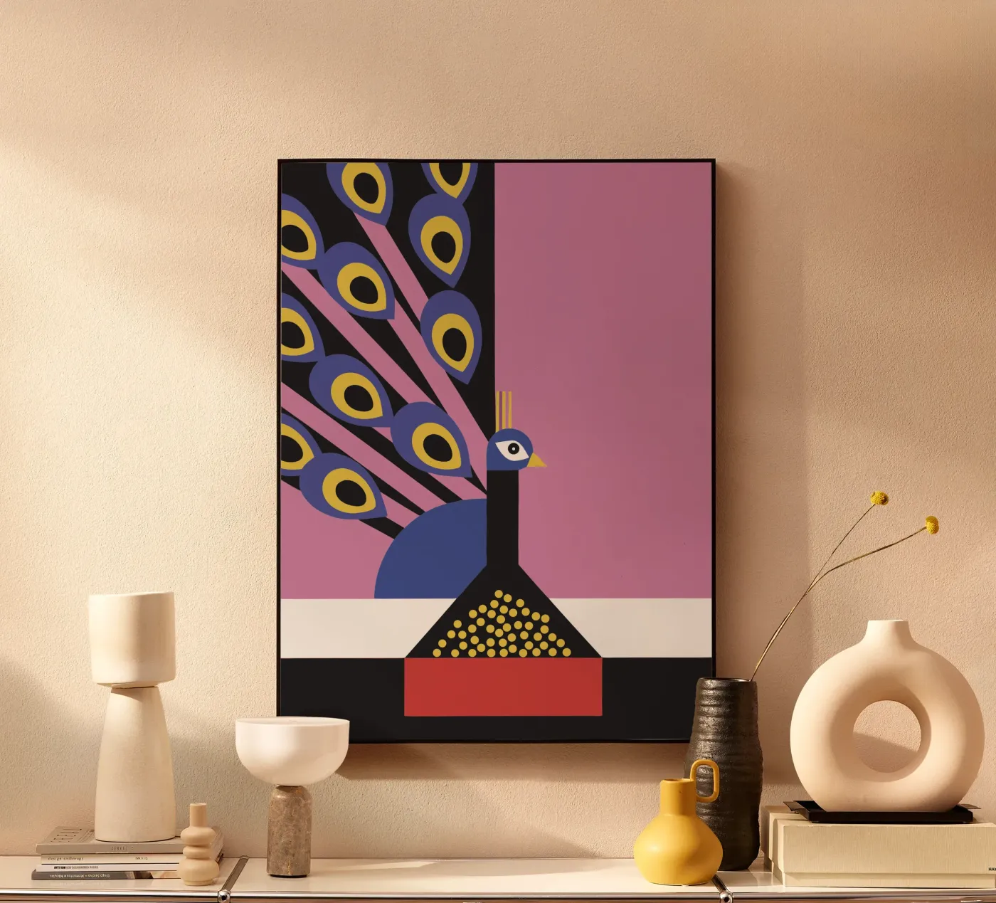 Pavone moderno plexiglass da LOOK DIFFERENT