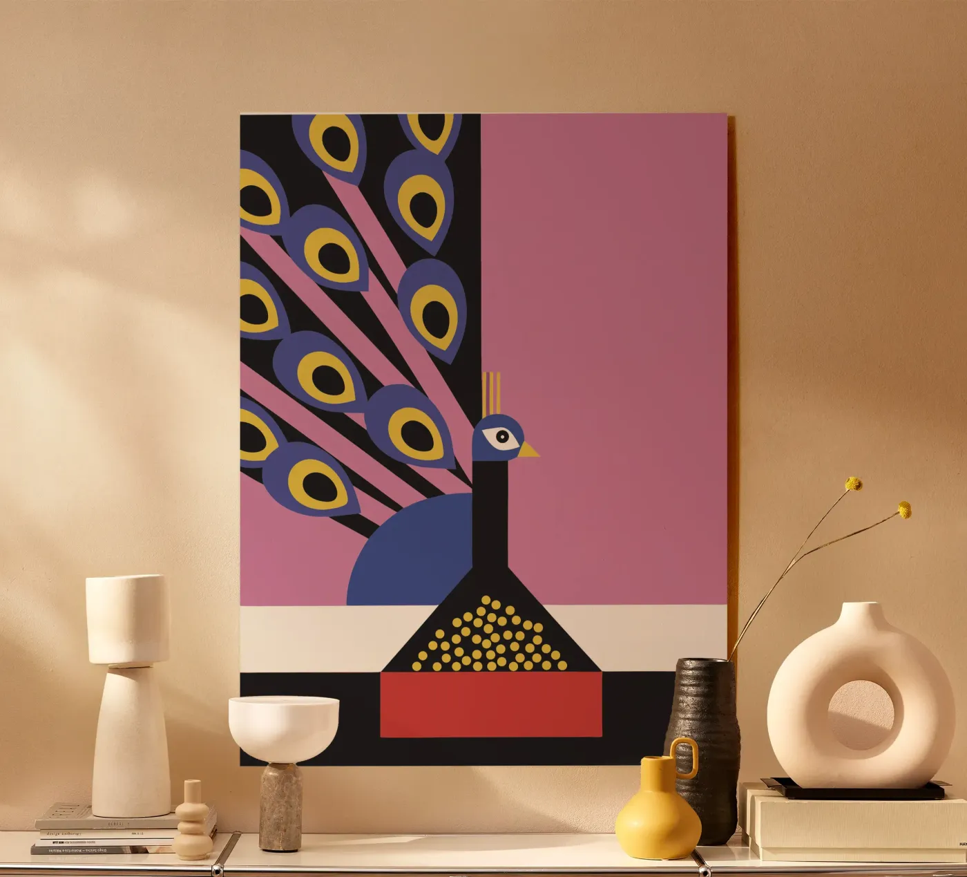 Pavone moderno plexiglass da LOOK DIFFERENT