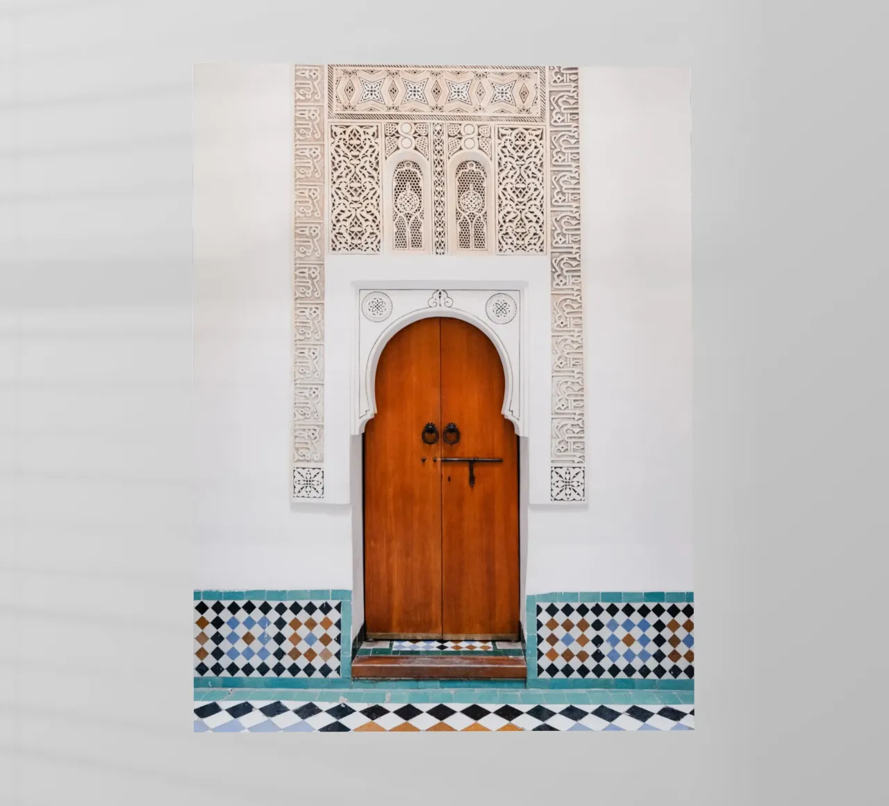 Moroccan architecture in Marrakesh pellicola backlit da photolovers