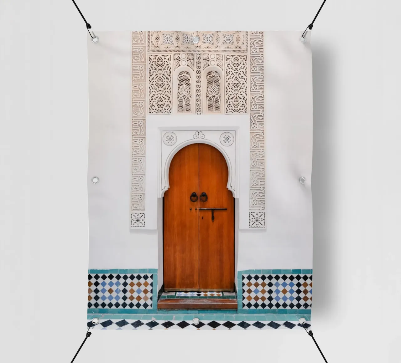 Moroccan architecture in Marrakesh telo in pvc da photolovers
