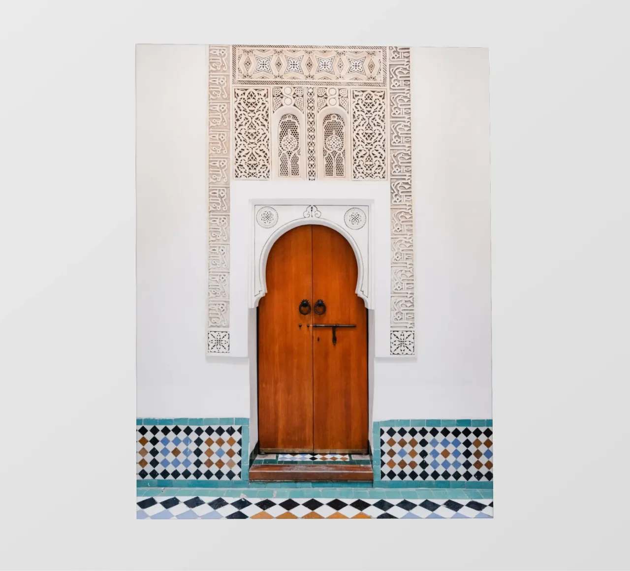 Moroccan architecture in Marrakesh telo in pvc da photolovers