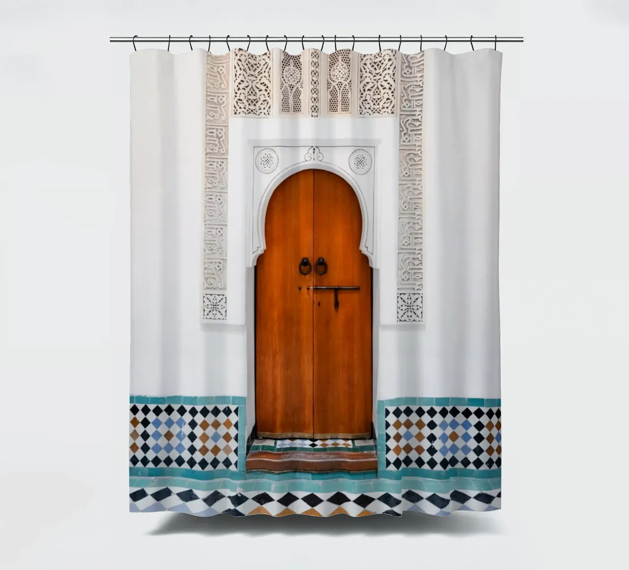 Moroccan architecture in Marrakesh tenda da doccia da photolovers