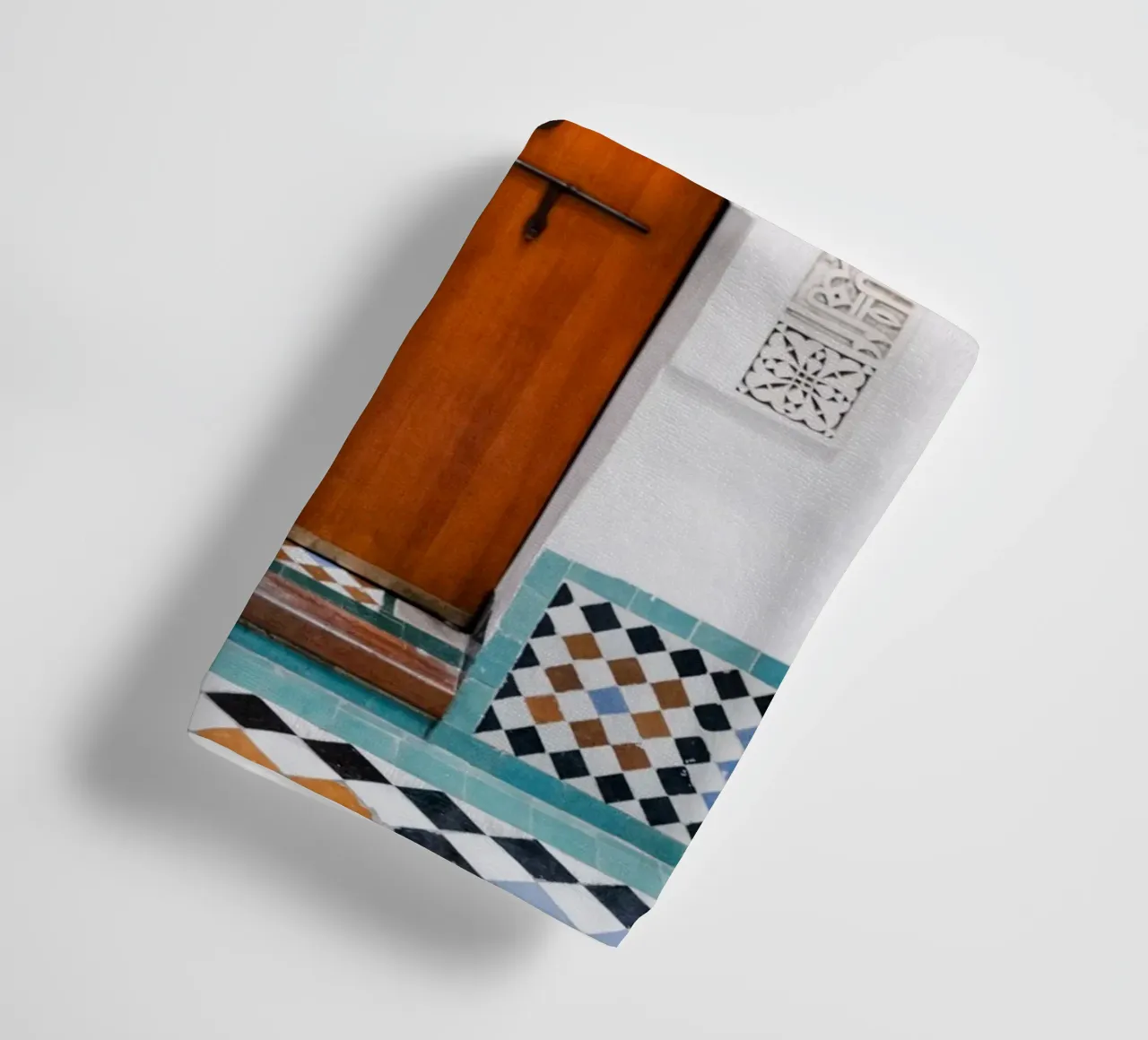 Moroccan architecture in Marrakesh asciugamano da bagno da photolovers